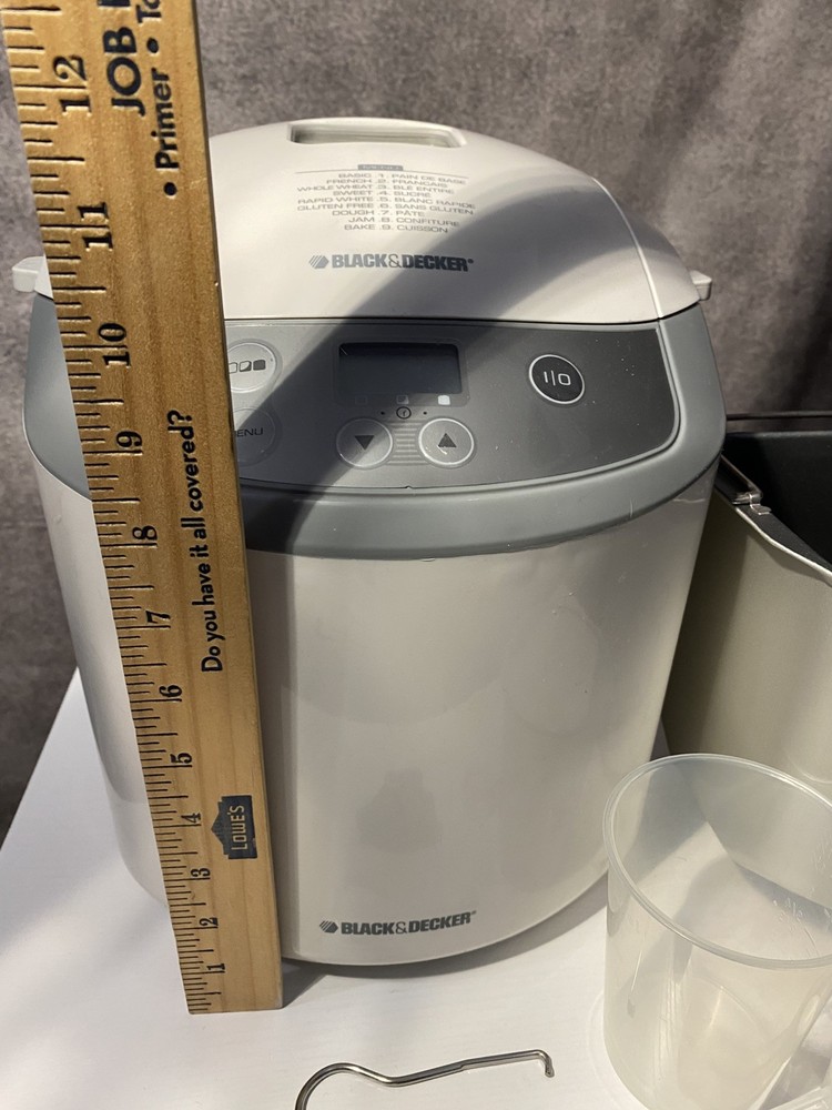 Black & Decker BK1015W 1.5lb Automatic Bread Maker Machine - NEW Open Box