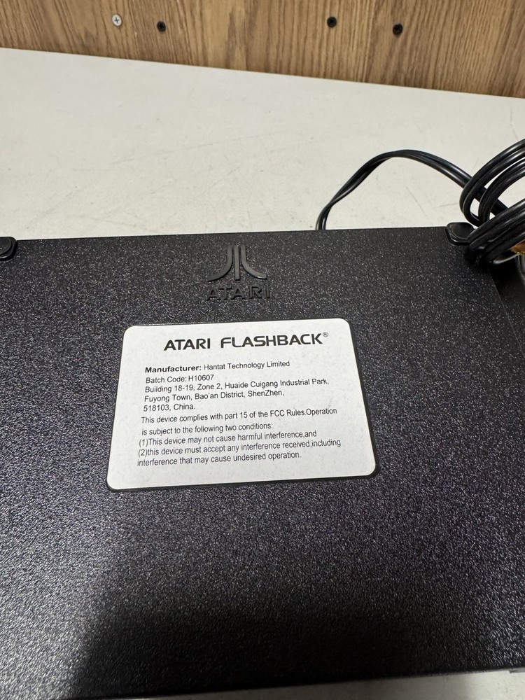 Atari Flashback Classic Game Console w/ 2 Joysticks – Not Tested