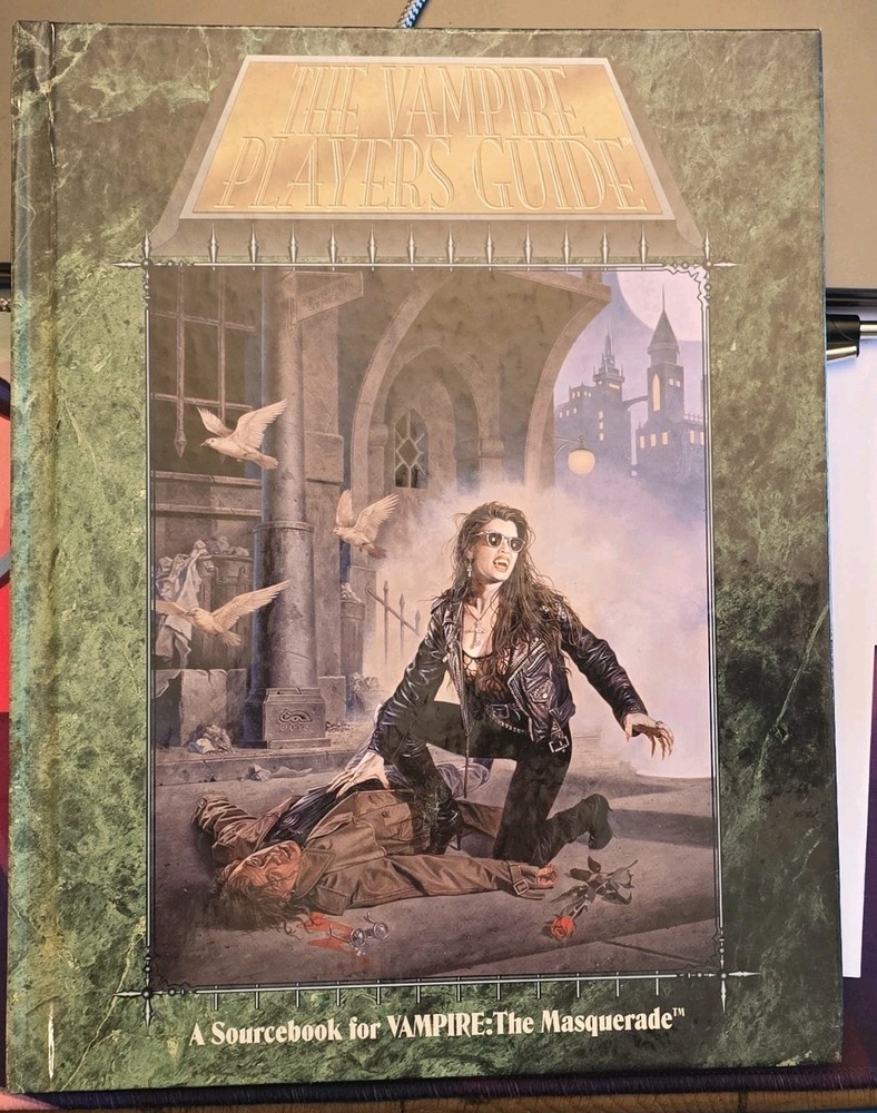 White Wolf Vampire Players Guide Second Edition Sourcebook Masquerade