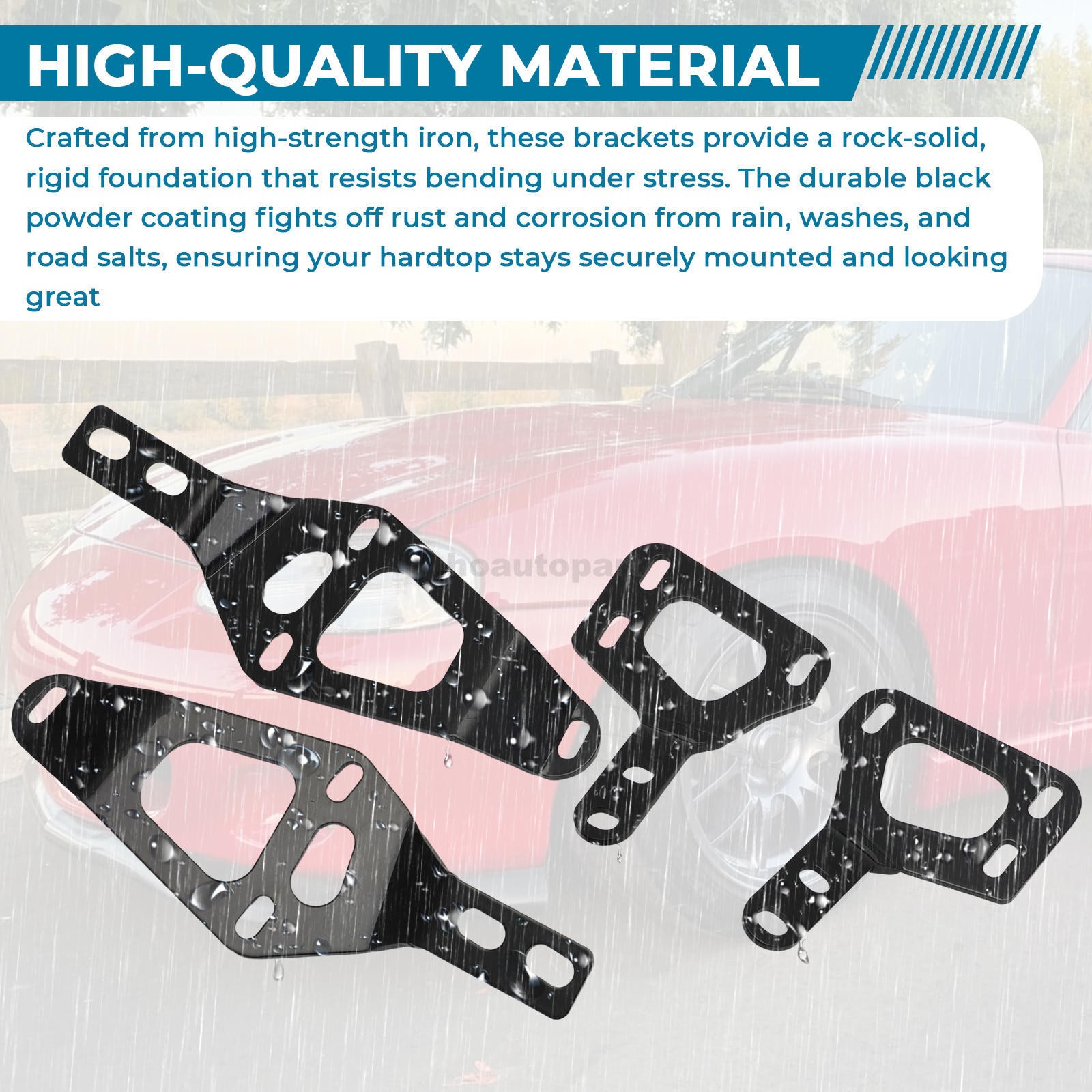 For Mazda MX5 Miata NA NB Full Hardtop Mount Brackets & Hardware Set 1990-2005