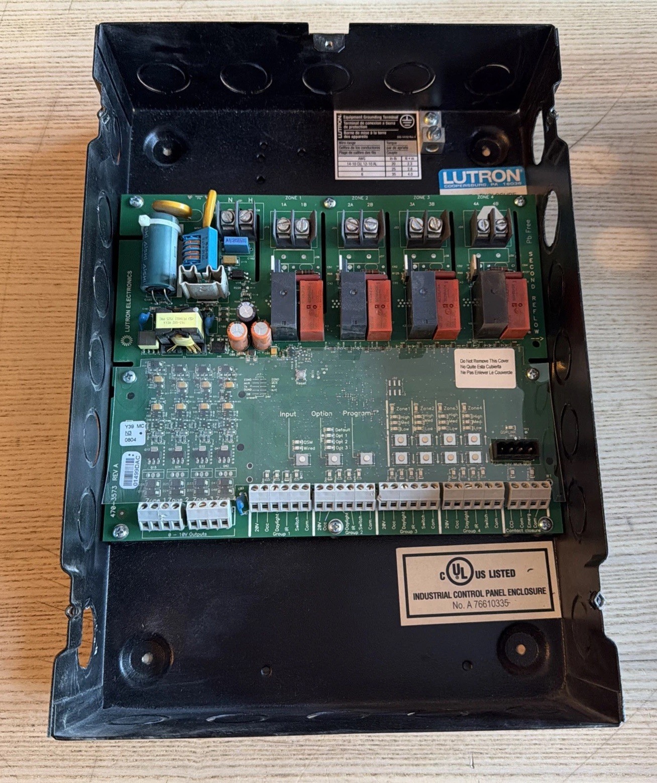 LUTRON QSN-4T16-S Softswitch Energi Savr Node