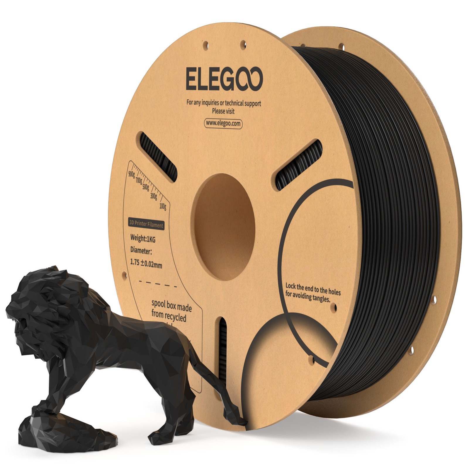 🔥Buy 6 Get 4 Free,Add 10 📦ELEGOO PLA/PLA+/Rapid PLA+ 3D Printer Filament 1KG🔥