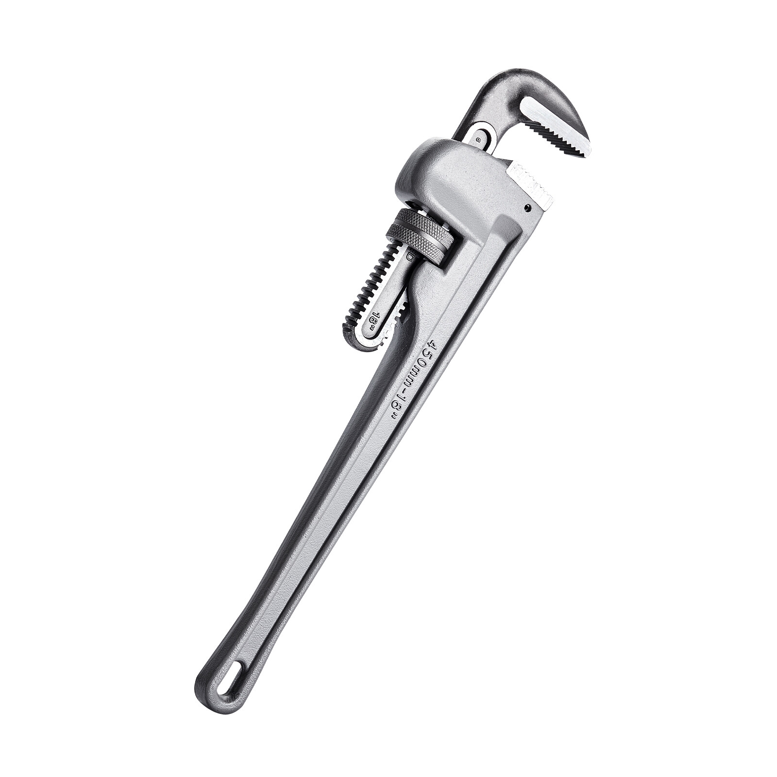 VEVOR 3PCS Aluminum Straight Pipe Wrench Set 10/14/18 in Plumbing Wrench CRV Jaw