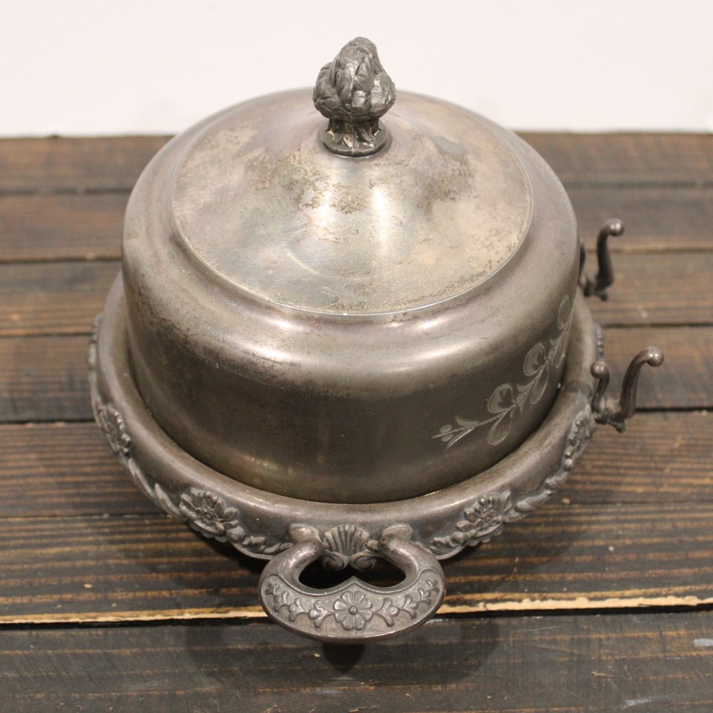 Barbour Bros. Co. Quadruple Plate Domed Dish #2408