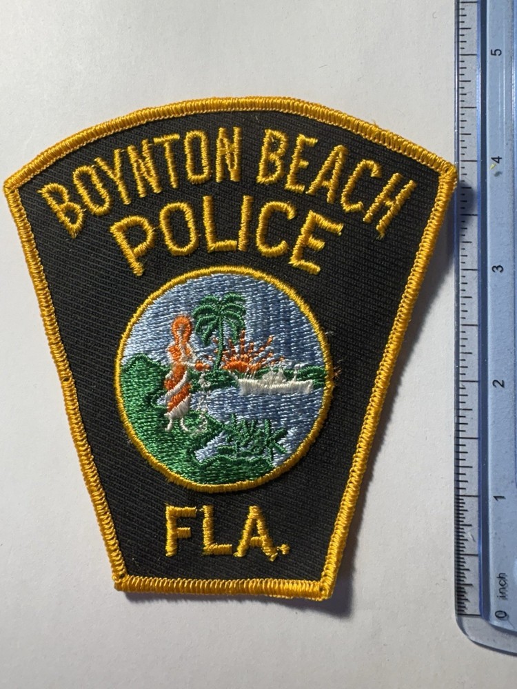Boynton Beach Florida Police Patch