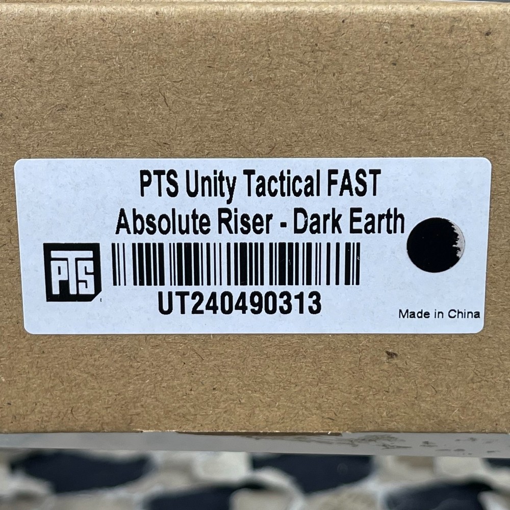 NEW PTS Unity Tactical FAST Absolute Optic Riser - FDE