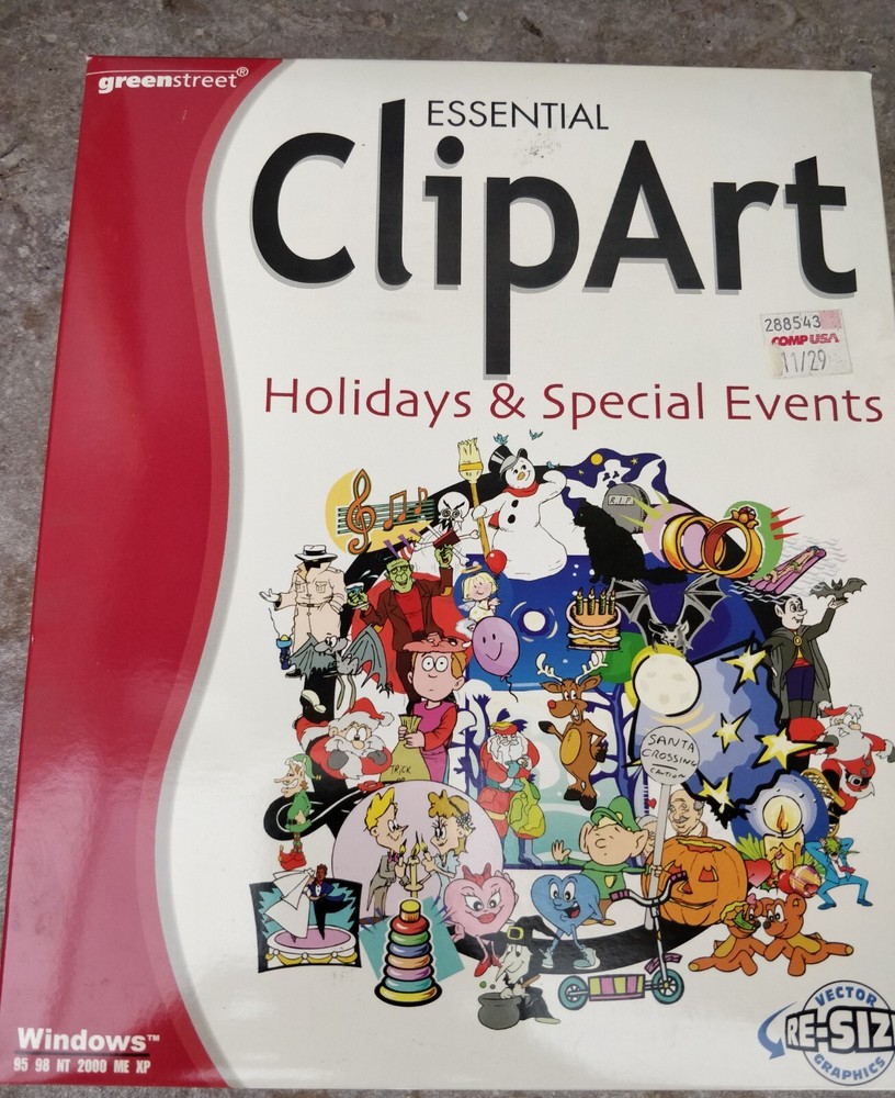 Essential Clip Art program