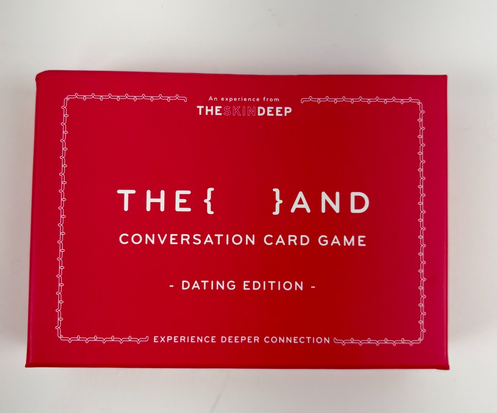 The Skin Deep Conversation Card Game Dating Edition Relationship Questions