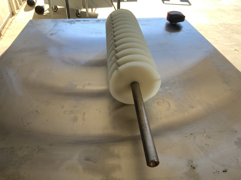 Moline plastic Long John Eclair Doughnut Cutter for cutting table Pastry