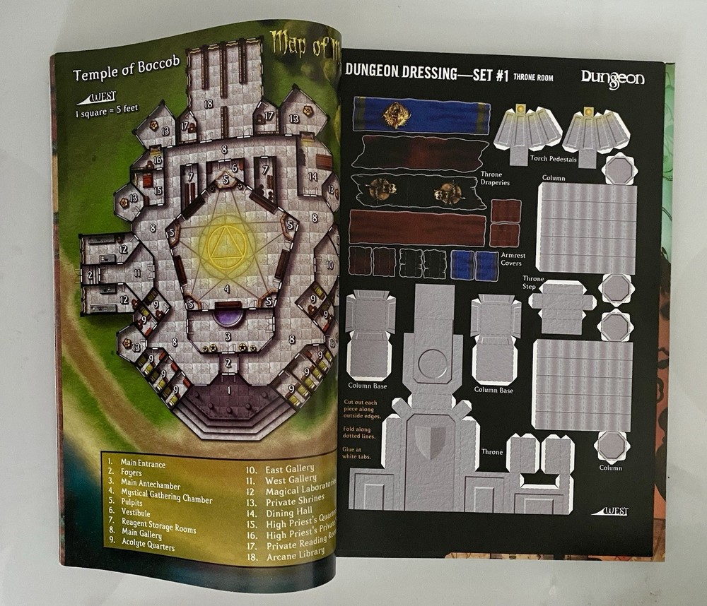 Dungeon Magazine #99 June 2003 D&D 3.0 With Insert