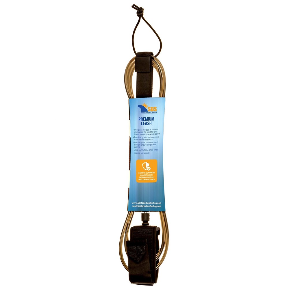 SBS 9ft Surf Leash for Longboard & Paddleboard