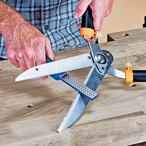 Vaughan 2 Pc Diamond Sharpening Set - Dual-Sided Benchtop & Portable