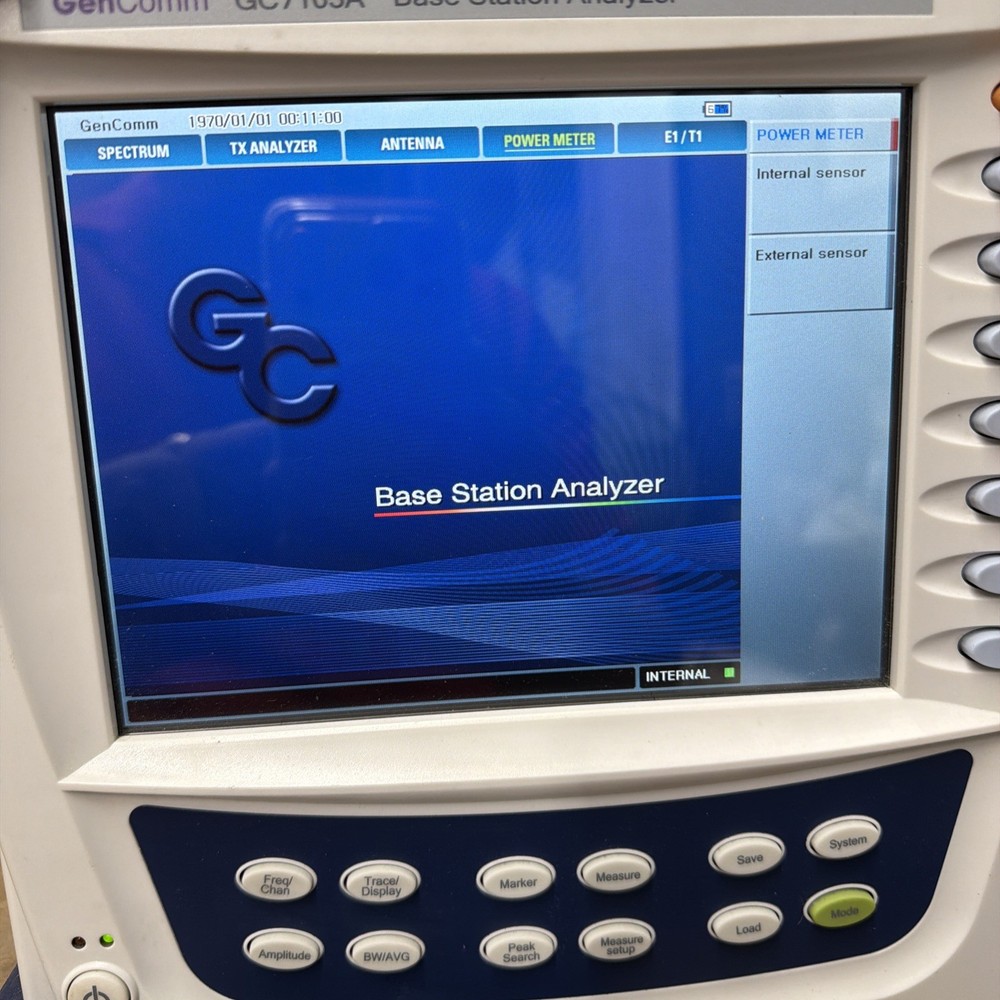 GenComm GC7105A Base Station & Cable Antenna E1 T1 Interference Analyzer WIBRO