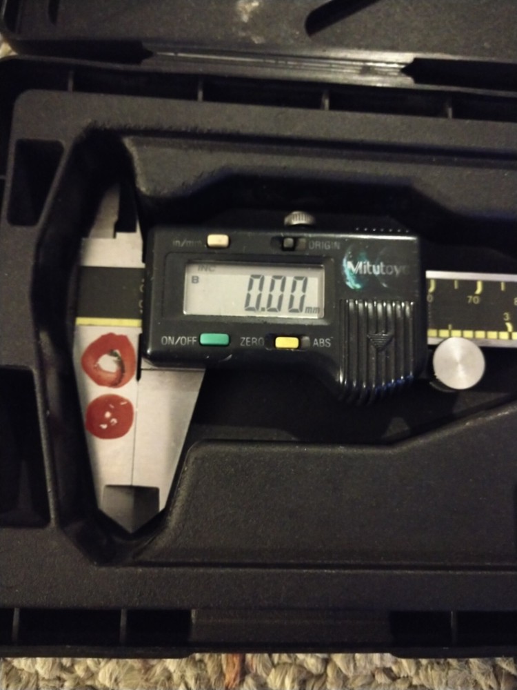 MITUTOYO 500-196 CD-6” CS Digital Caliper Absolute Digimatic