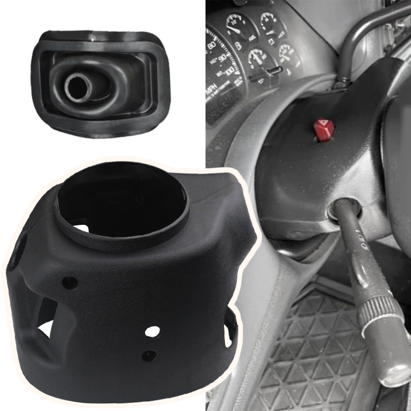 Upper & Lower Steering Column Cover Shroud+Shifter Boot For Chevy GMC 1998-2003