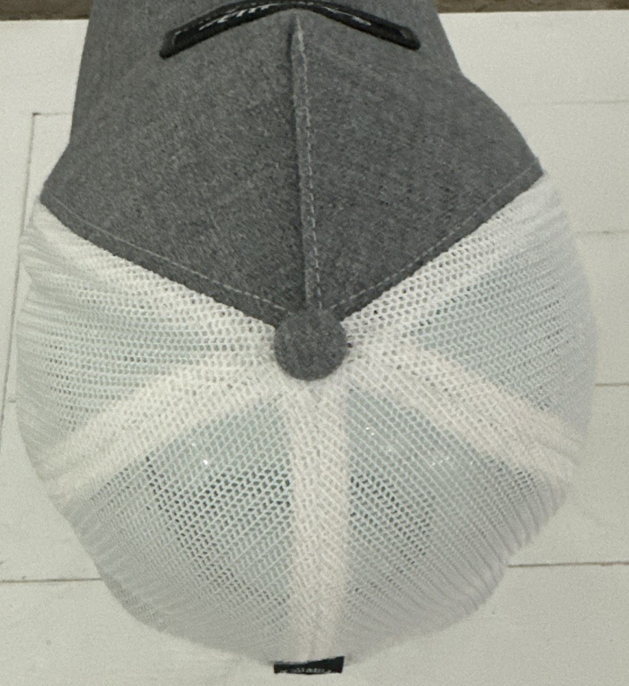 Callaway SD CA Golf Hat Cap Gray White Snapback Mesh