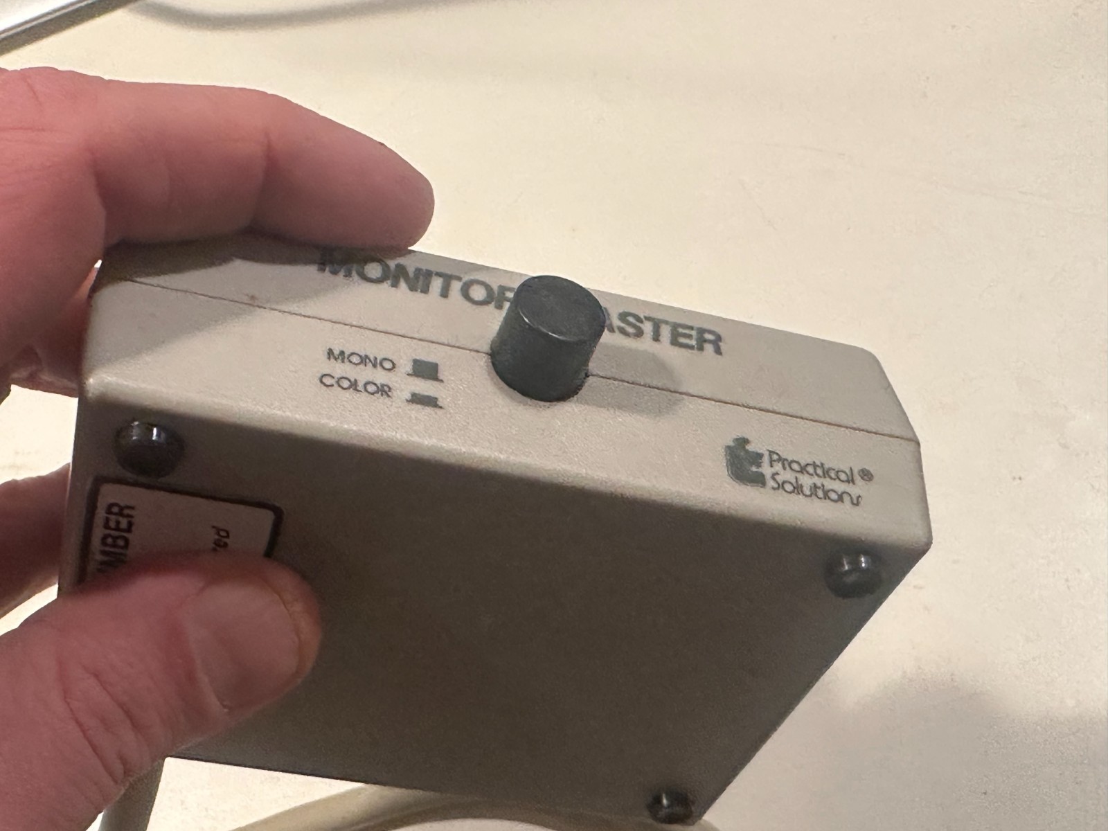 Monitor Master Atari ST 13-pin DIN Color/Mono Monitor Hub Practical Solutions