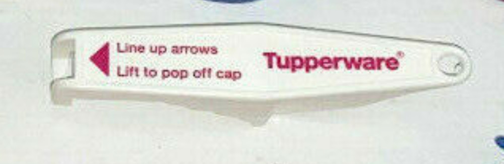New Tupperware Lift to Pop off Cap Gadget