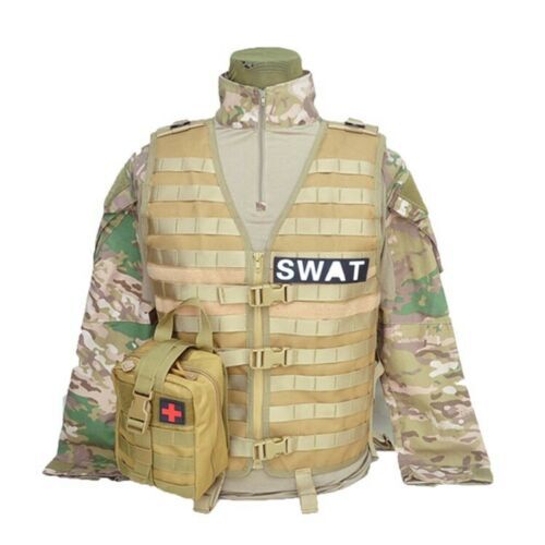 Tactical First Aid Kit Medical Molle Rip Away EMT IFAK Survival Pouch Empty Bag