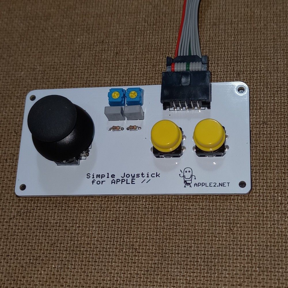 Joystick for APPLE II(//e, //c and //GS compatible)