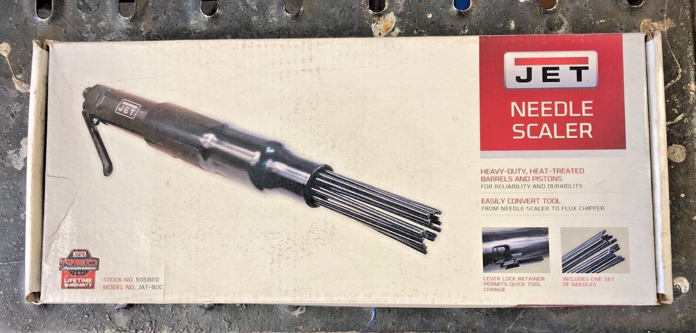 JET JAT-800 NEEDLE SCALER #505800