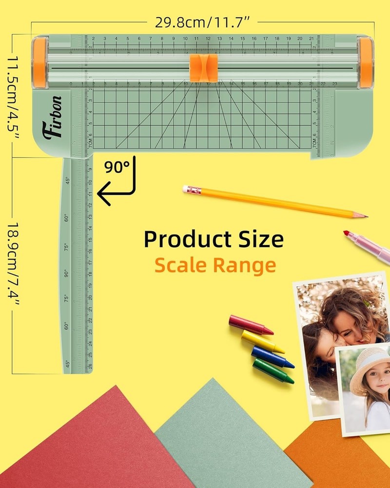 Morandi A5 Paper Cutter - Precision Small Trimmer for Scrapbooking & Crafts