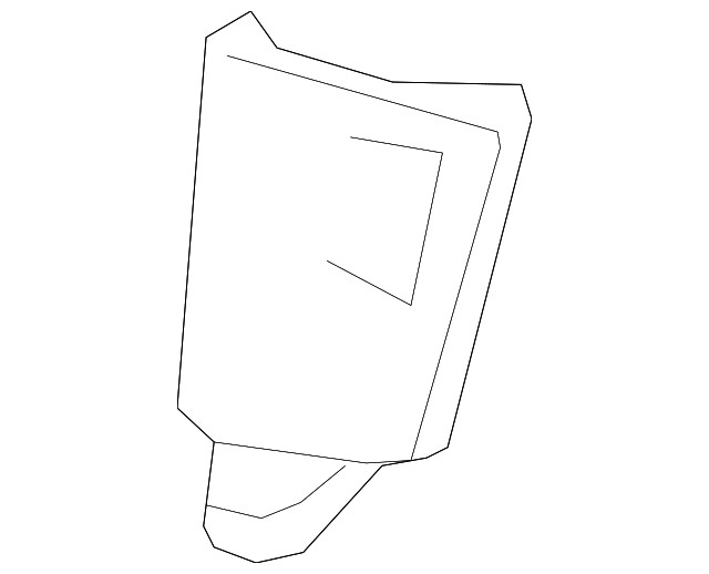 Genuine GM Driver Side Quarter Inner Panel Extension 22844180