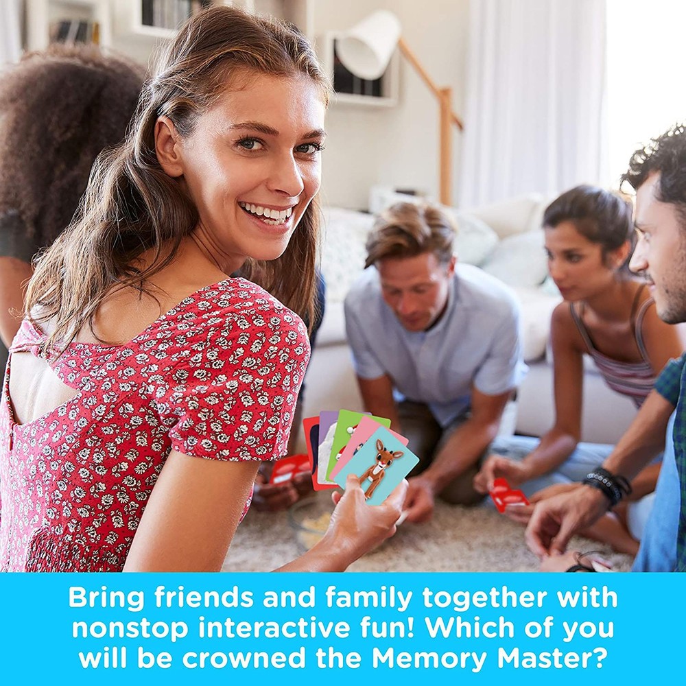 Rudolph Memory Master Card Game