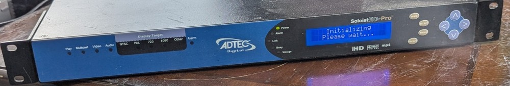 Adtec Digital SoloistHD-Pro HD Video Encoder SoloHDPro MPEG-4 HDMI SDI Rackmount