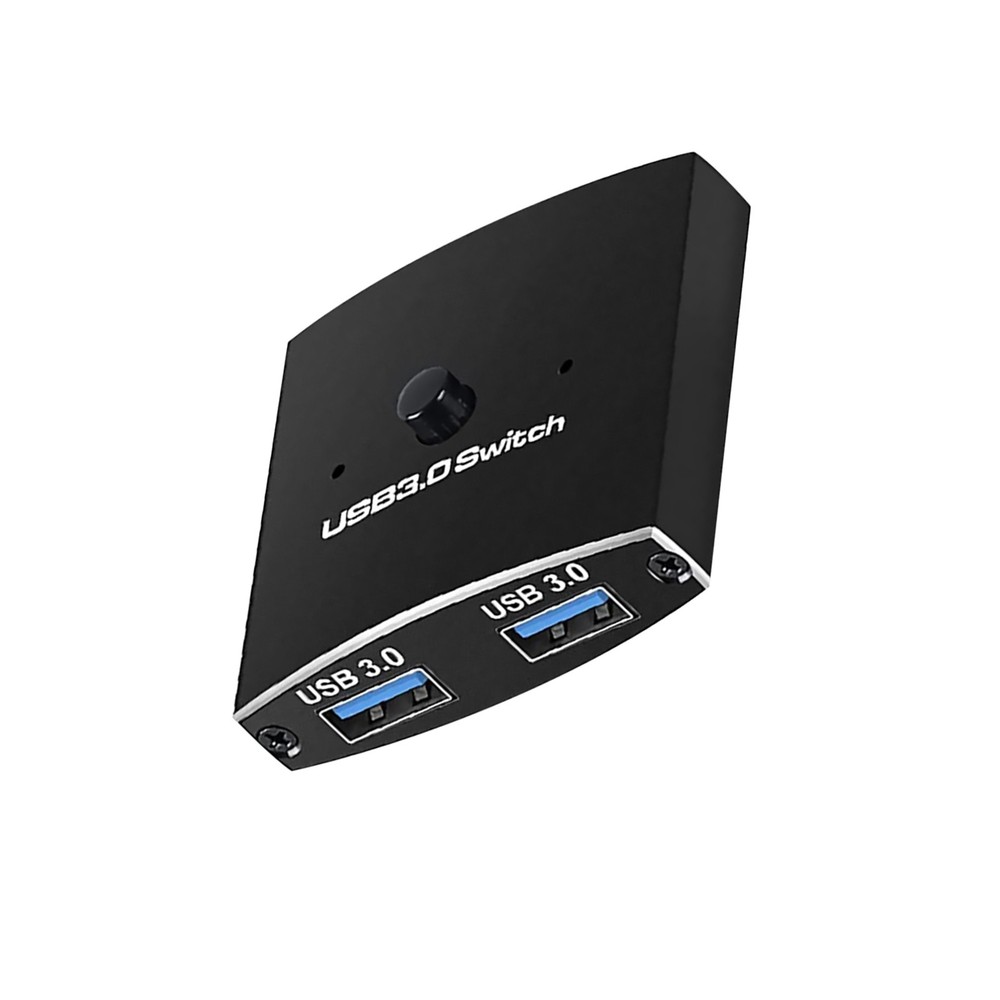 2 In 1 Out USB3.0 Switcher For Printer Keyboard Mouse Sharing Two-Way Switcher E