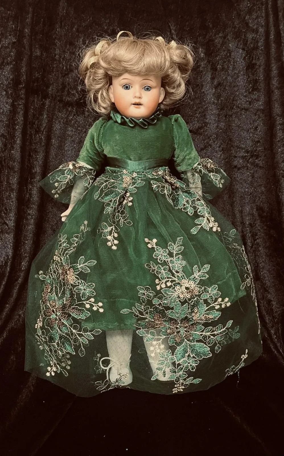 Antique porcelain German Peter Scherf Doll Sonneberg, Germany 15.7 in