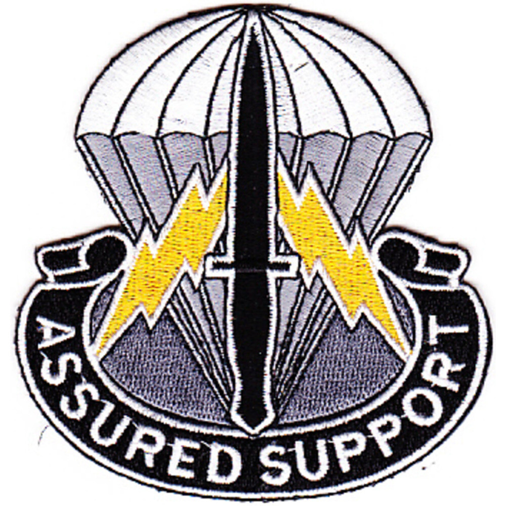 Airborne SOC Central Support Operations Patch