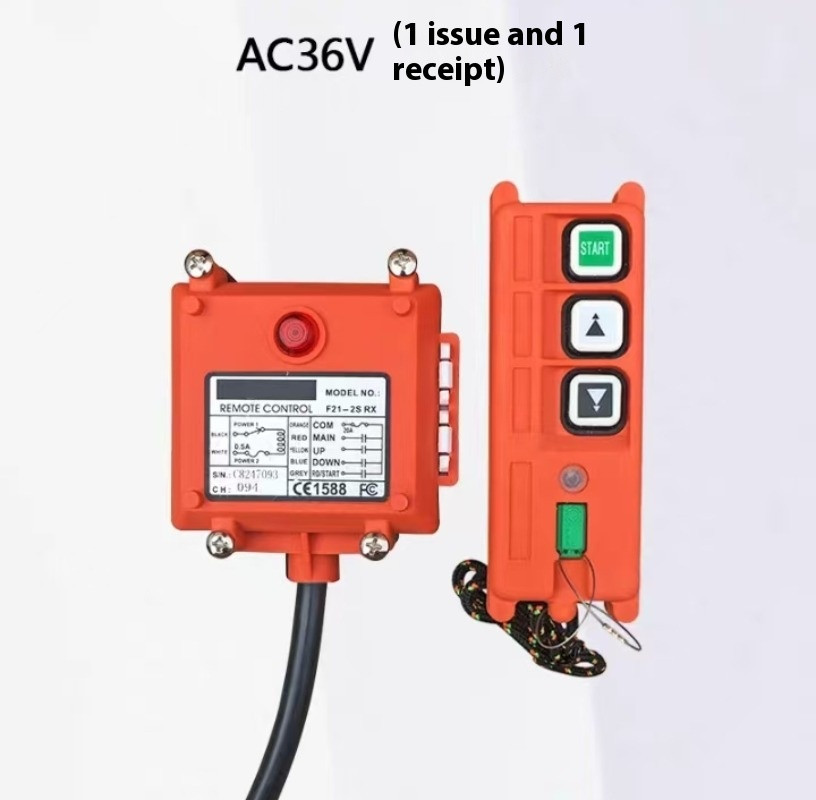 Wireless Industrial Remote Controller Electric Hoist Remote Control F21-2S