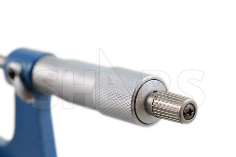 Shars 1-2" Precision Ball Micrometer .0001 Spherical Spindle New !}