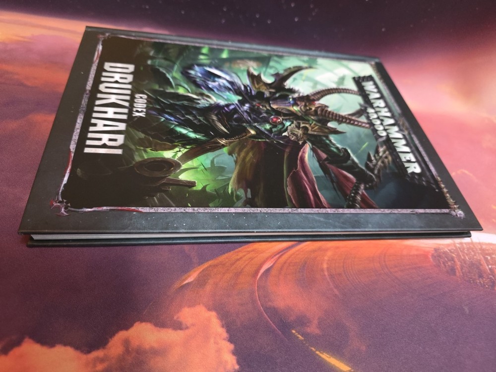 GW Army Book Codex Drukhari (8th Ed) EX/NM AUTHENTIC NOT READ MINTY
