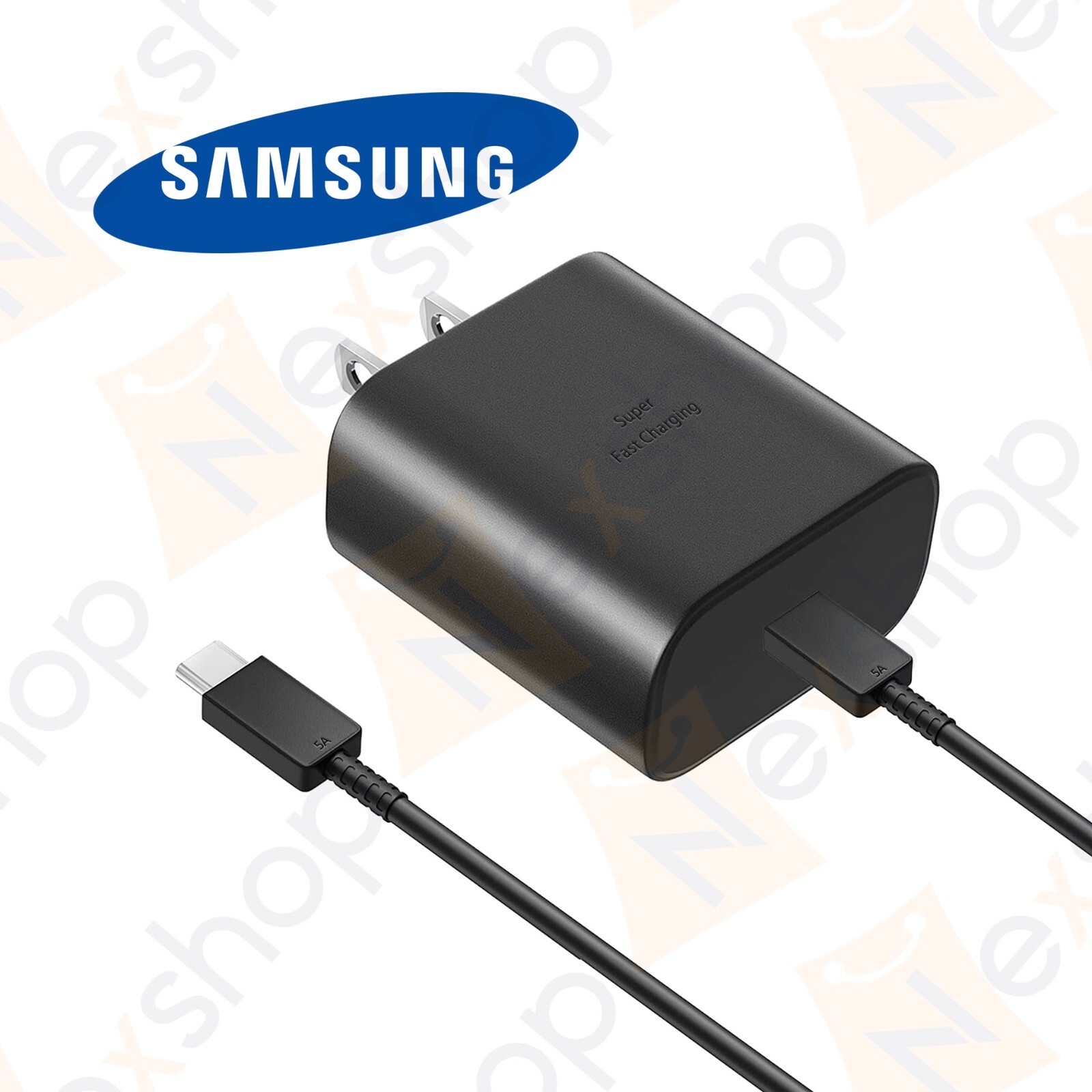 Original Samsung Galaxy S23/S24 +/Ultra 45Watt USB-C Super Fast Charger & Cable