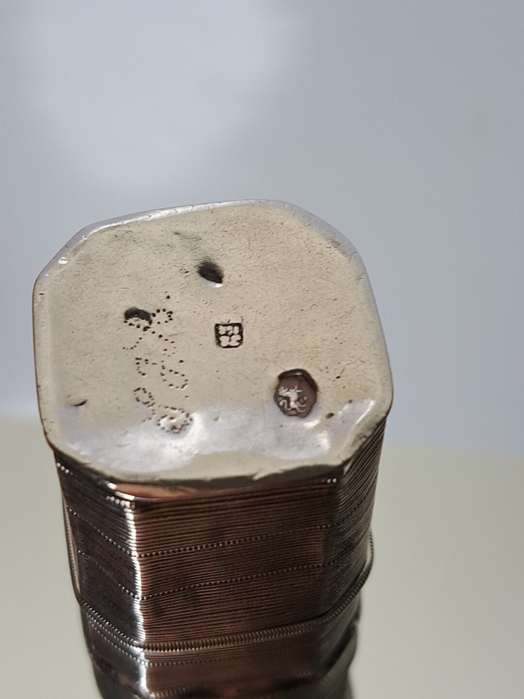 19th Century Dutch Silver Peppermint Box 18.4g