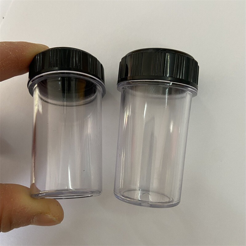 2pcs 45mm 60mm Microscope Objective Lens Plastic Box Protective Case RMS Thread