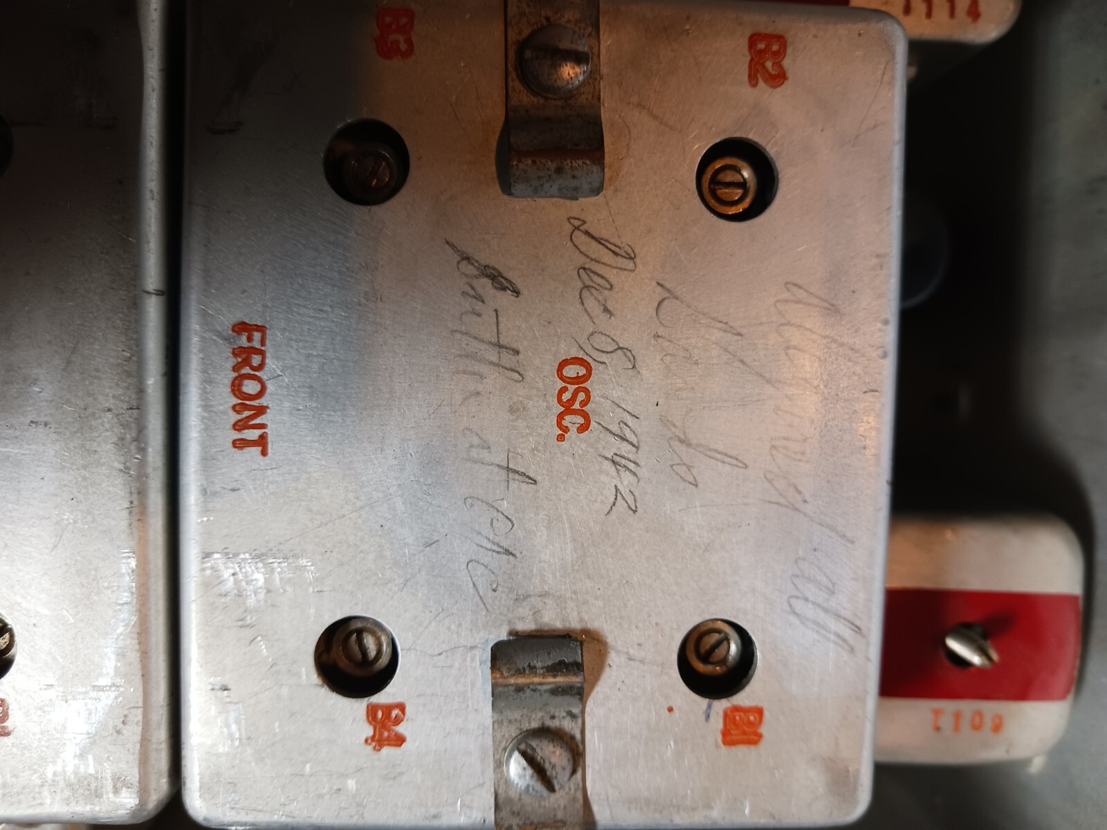 WWII NAVY RAX-1 RADIO RECEIVER CG-46115 #261