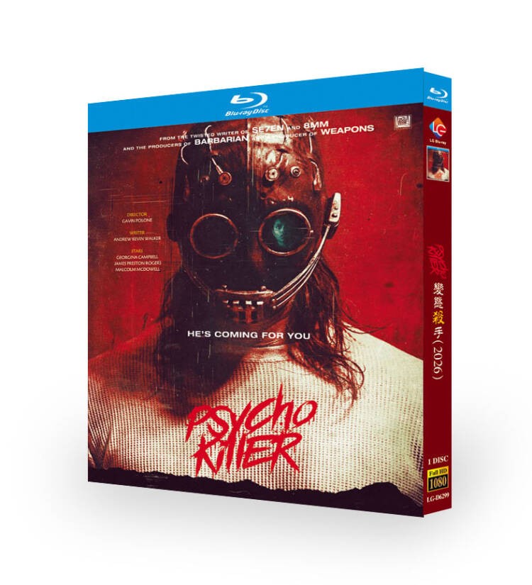 Psycho Killer (2026) 1 光盘全新密封盒套装英语音频-