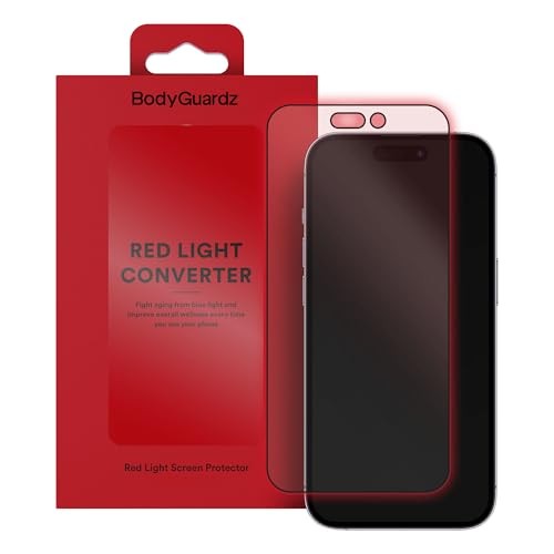 Red Light Converter Screen Protector – Passive Red Light Therapy for Face -