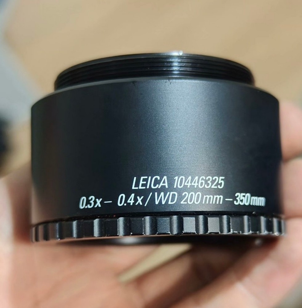 Leica Microscope Accessories - Adjustable Adapter Lens 0.3×-0.4×/WD
