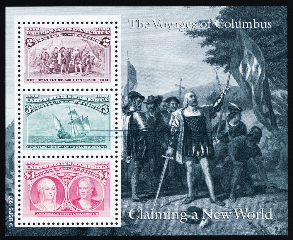 2625, Mint NH Nice Over Inking Error Souvenir Sheet * Stuart Katz