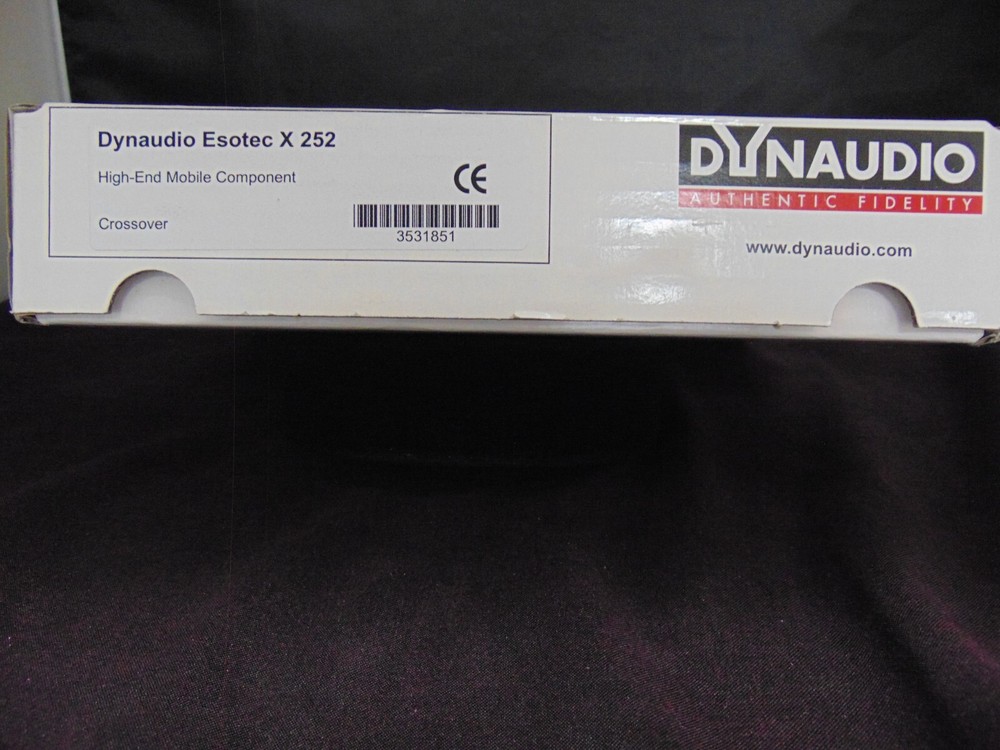DYNAUDIO X-252 ESOTEC CROSSOVERS for COMPONENT SPEAKERS - NEW PAIR