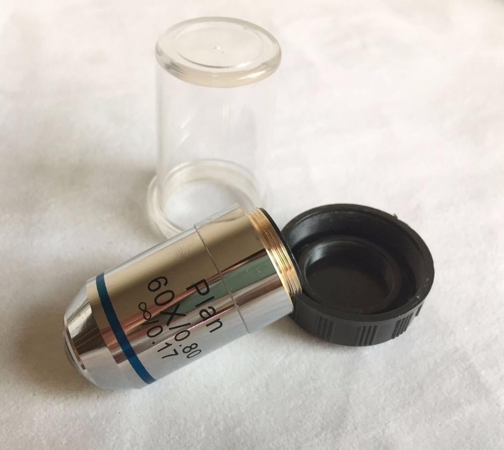 New 60X INFINITY PLAN MICROSCOPE OBJECTIVE lens DIN