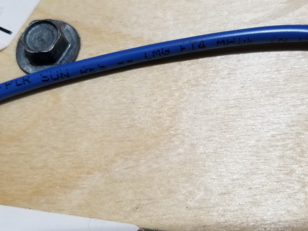 Southwire/Tappan F40015 18/2C Solid Shielded Fire Alarm Cable Riser Blue /100ft