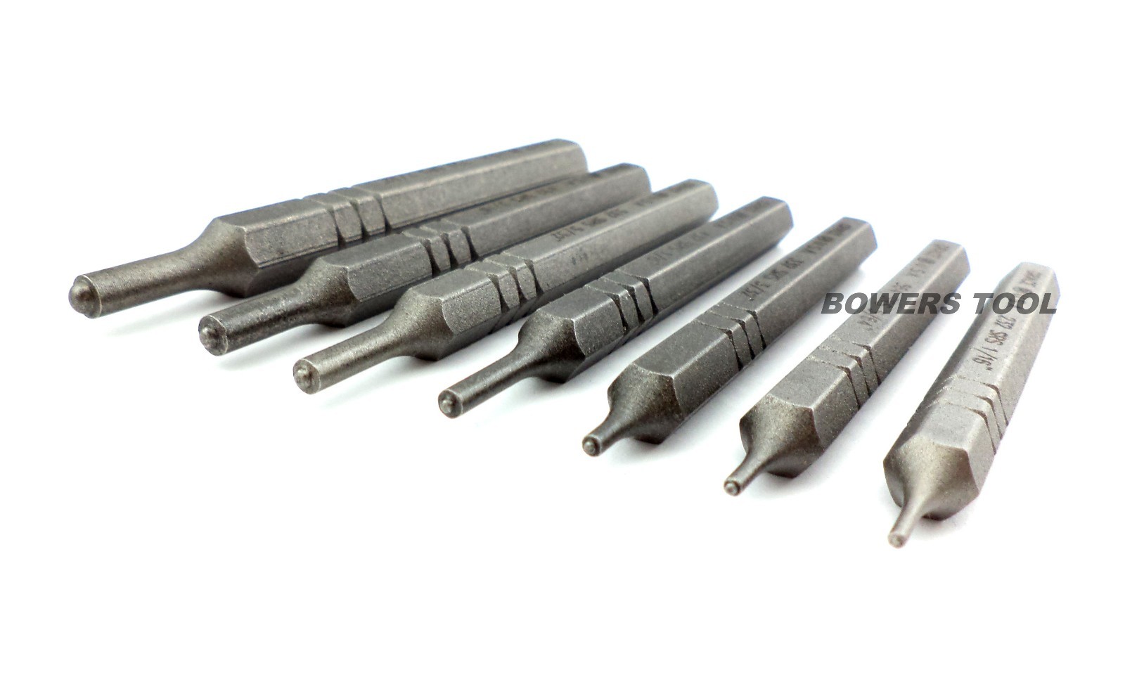 Grace Gunsmith Short Roll Spring Pin Punch Set 7pc Gun Care Starter Made in USA