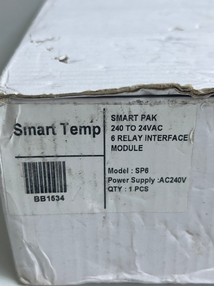 SMART TEMP SMART PAK SP6 24/240VAC INTERFACE CONTROLLER