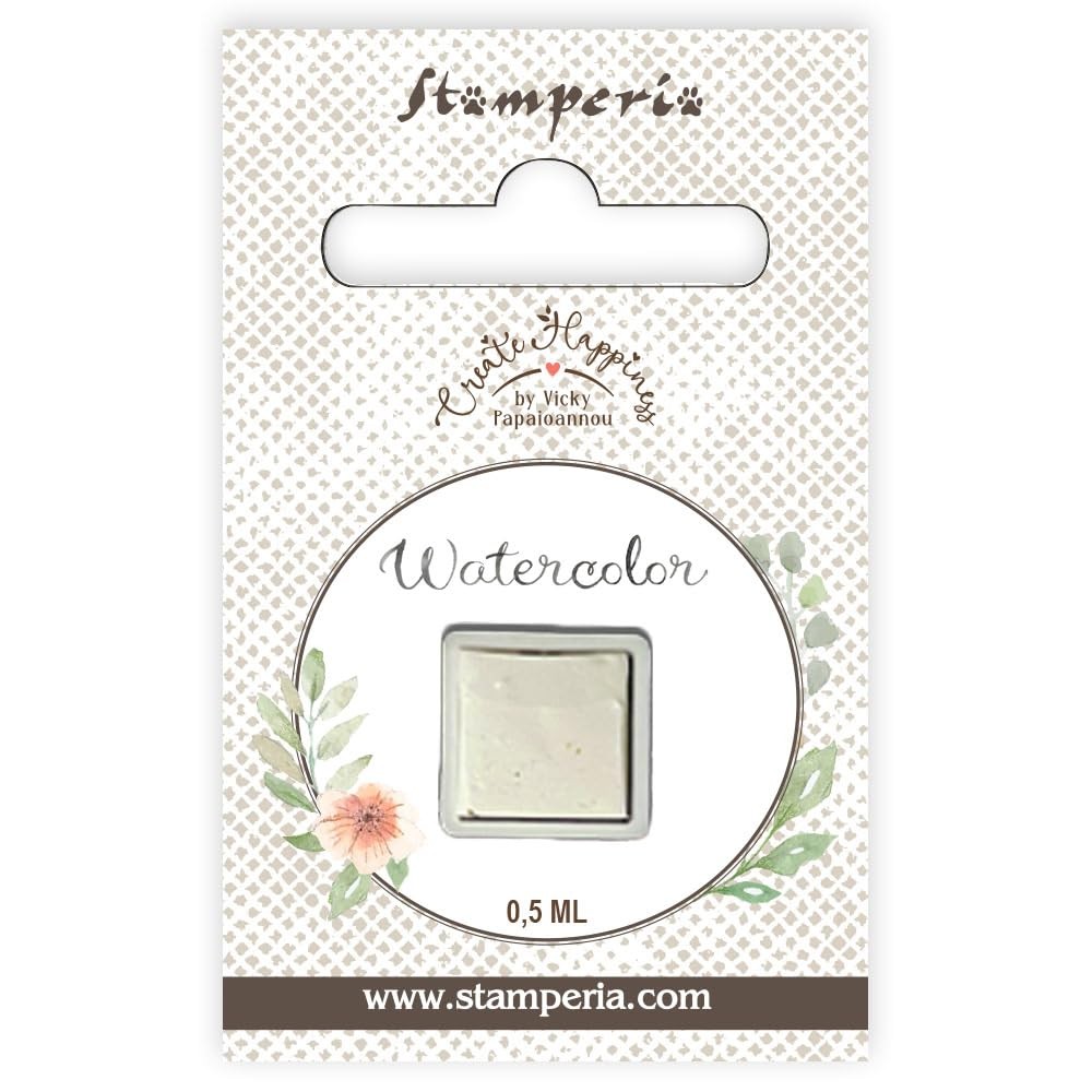 Stamperia Watercolour Refill, 0.5 ml, White