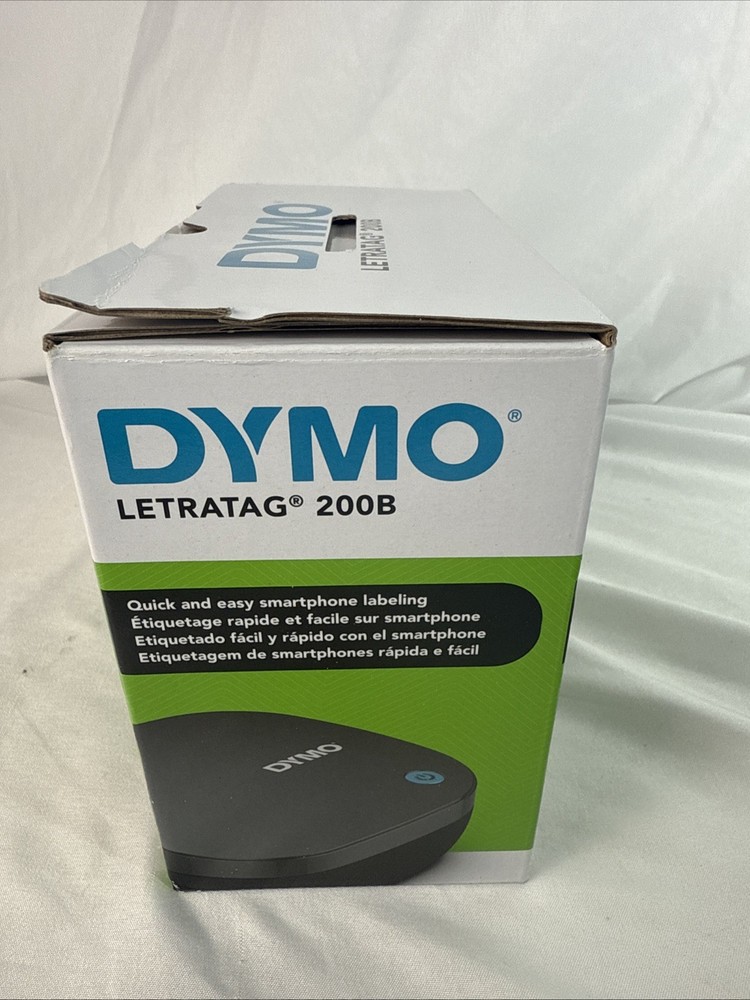 DYMO Letratag 200B Bluetooth Label Maker w/ 2 Pack Assorted Label NEW Open Box